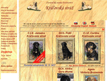 Tablet Screenshot of hovawart.sk