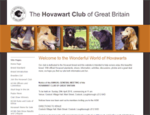 Tablet Screenshot of hovawart.org.uk