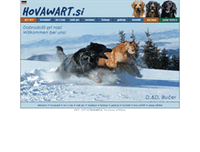 Tablet Screenshot of hovawart.si