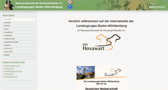 Desktop Screenshot of bawue.hovawart.org